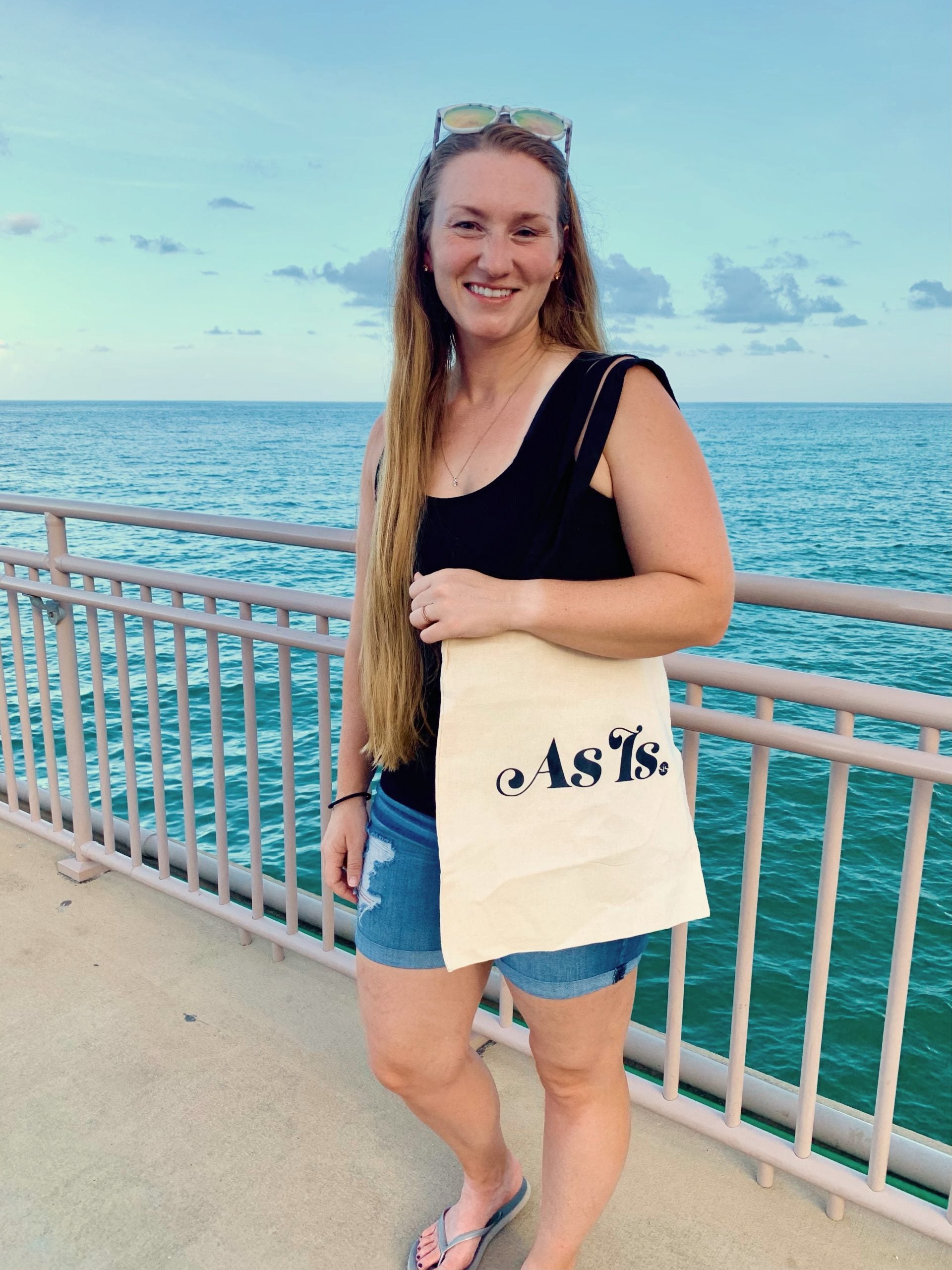 As Is Sis Canvas Tote