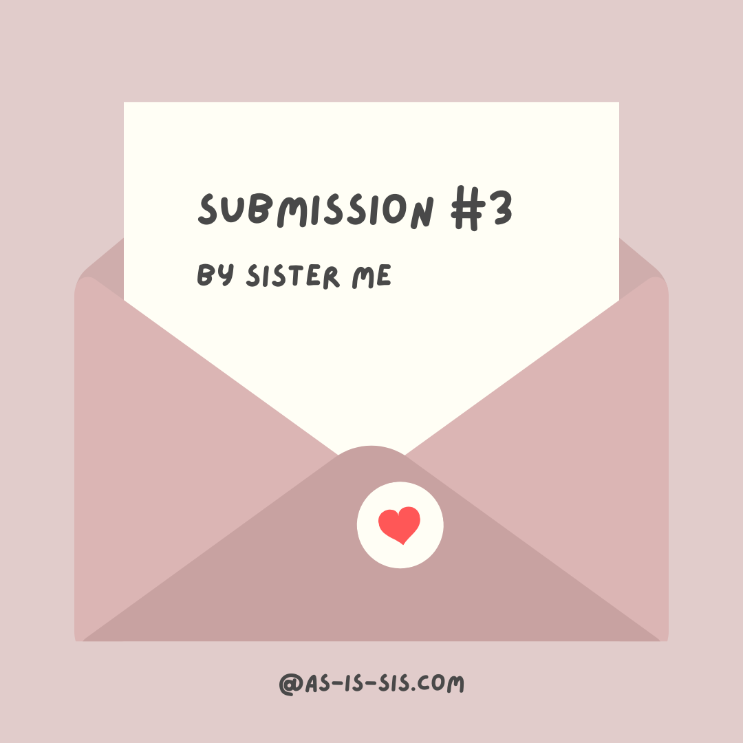 Submission #3: A Letter of Gratitude to Myself