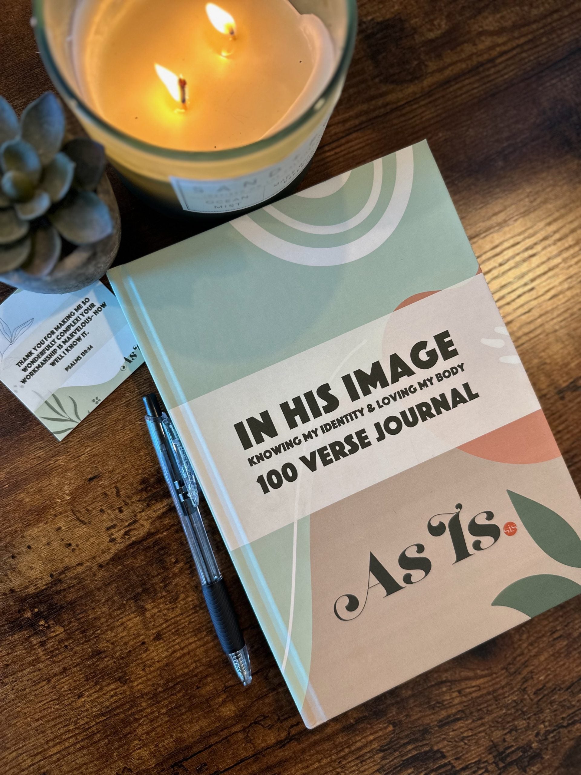 As Is Sis Journal - In His Image (Twin Pack Discount)
